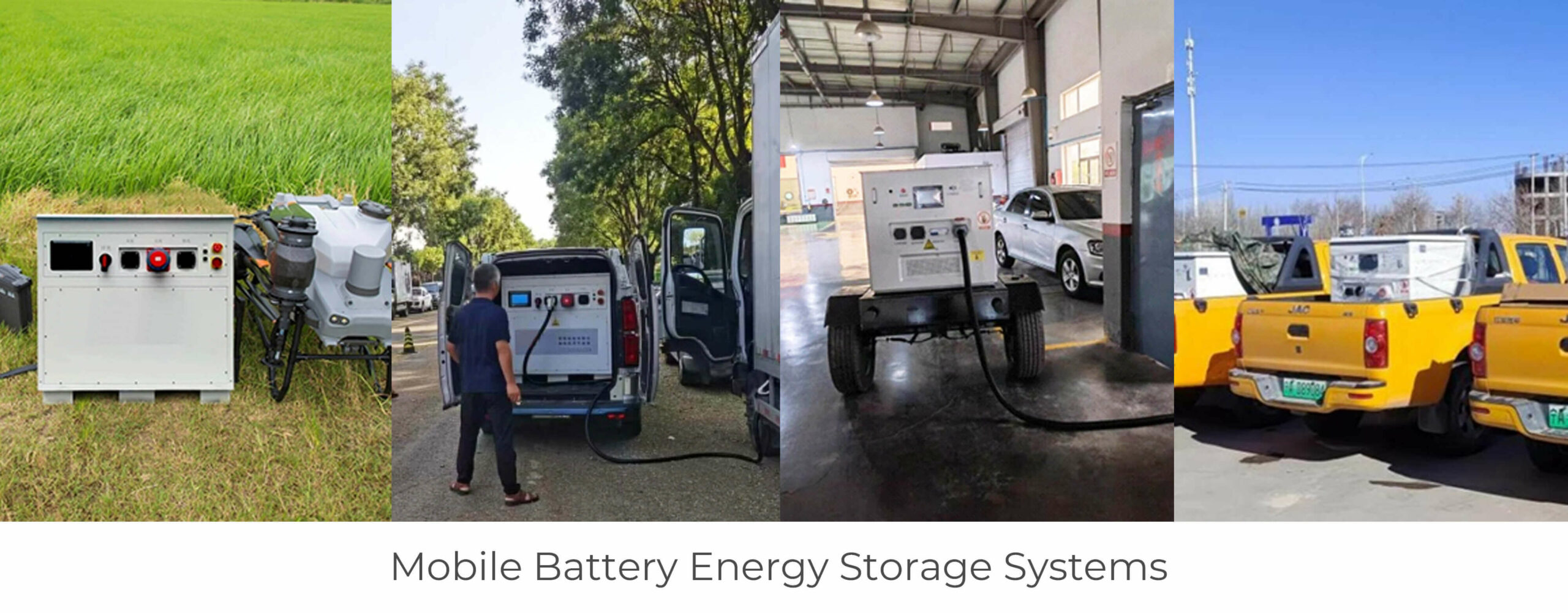 polinovel mobile energy storage battery system application